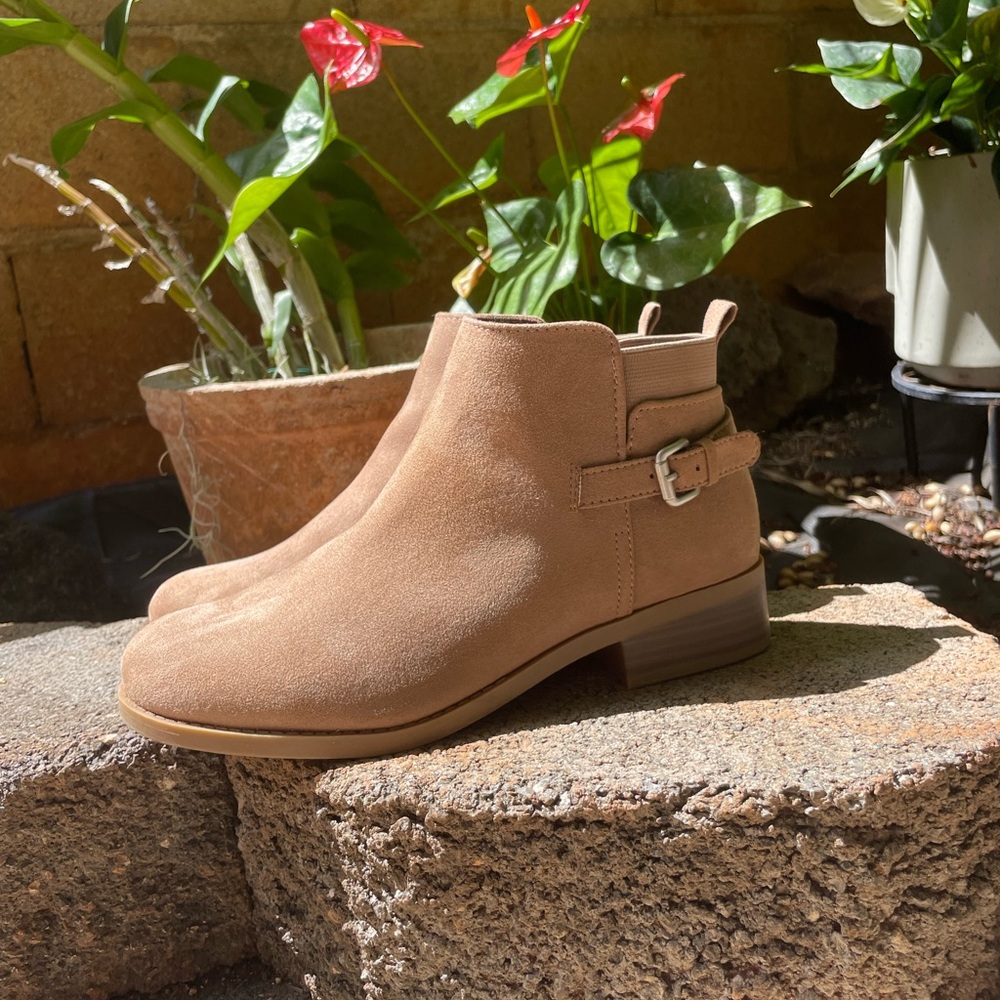 Suede Ankle Boots